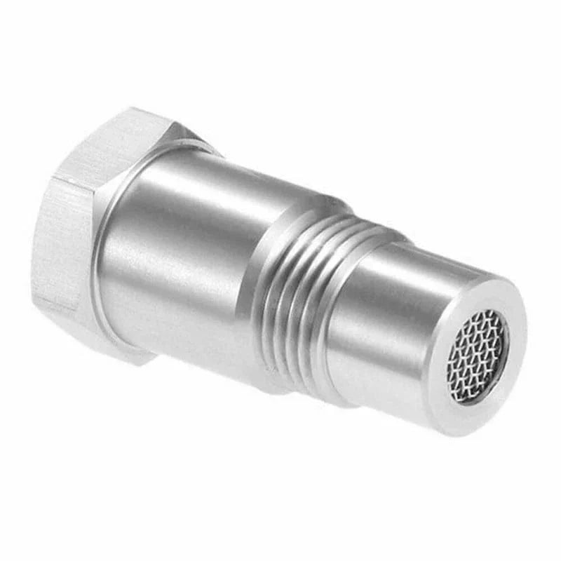 Widok z boku na gwintowany adapter sondy lambda M18x1.5