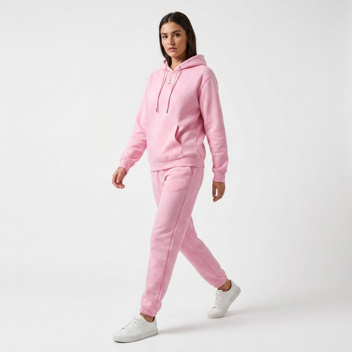Modne joggery damskie ze ściągaczami jako element kompletu dresowego