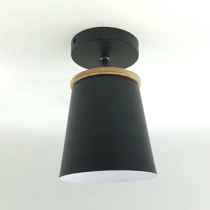 Dekoracyjna lampa sufitowa LED o minimalistycznej formie idealna do sypialni