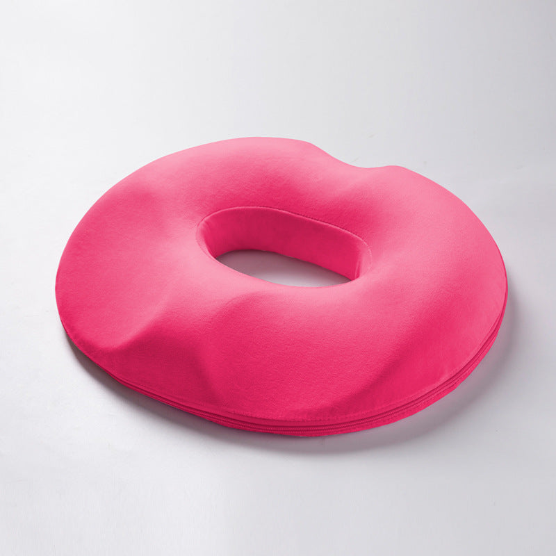 Brązowa ergonomiczna poduszka do siedzenia z pianki memory na fotel