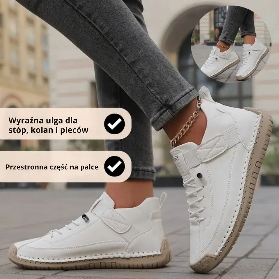 Komfortowe sneakersy damskie Carlena do codziennego chodzenia