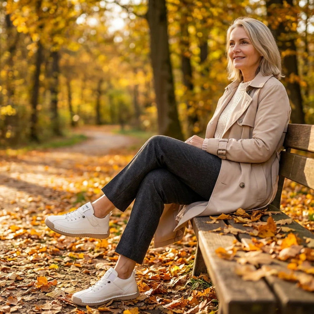 Miękkie buty damskie Carlena z elastycznym zapięciem, profil ortopedyczny