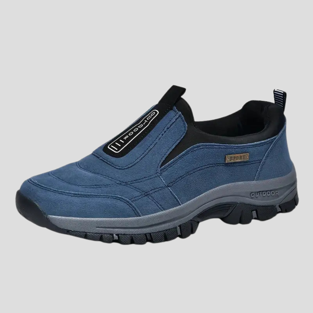 Niebieskie męskie i damskie buty do codziennego użytku