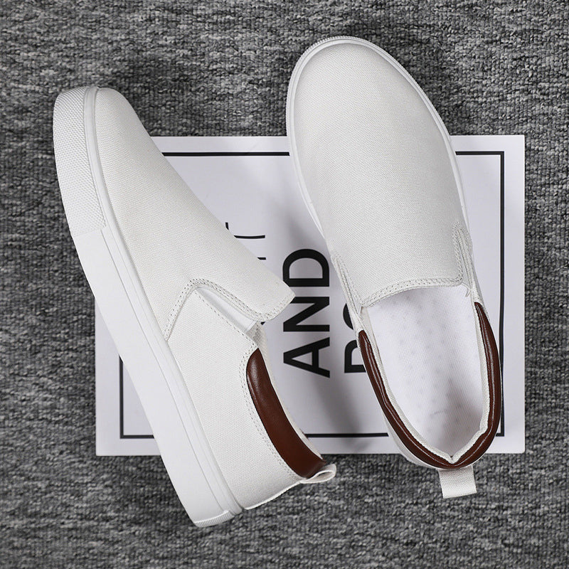 Lekkie buty męskie wsuwane, uniwersalne sneakersy do casualowych stylizacji