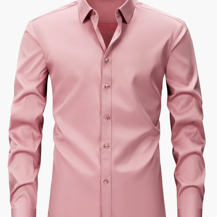 Elegancka koszula męska slim fit dopasowana do formalnych stylizacji