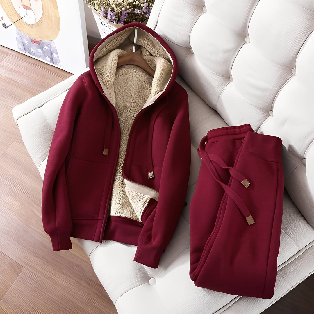Modny dres damski, komplet z bluzą z kapturem w miejskim stylu codzienne