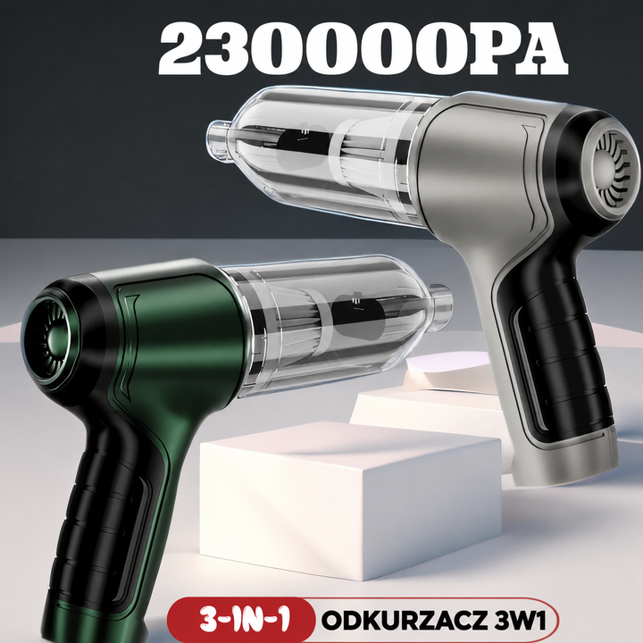 Najmocniejszy Bezprzewodowy Odkurzacz Samochodowy 230000Pa