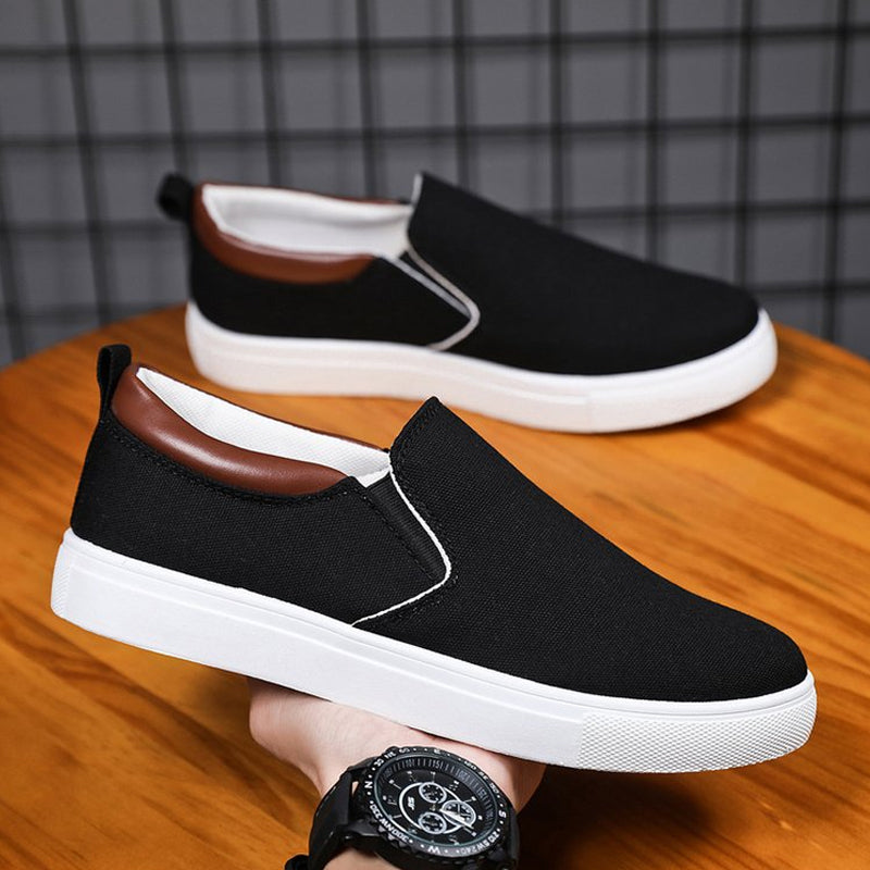 Lekkie sneakersy męskie, podeszwa z pianki EVA, prezentacja od przodu