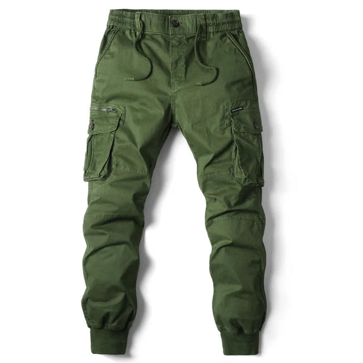Męskie joggery cargo utility Szymon w miejskim stylu streetwear