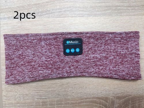 Elastyczna opaska na głowę z głośnikami stereo do relaksu