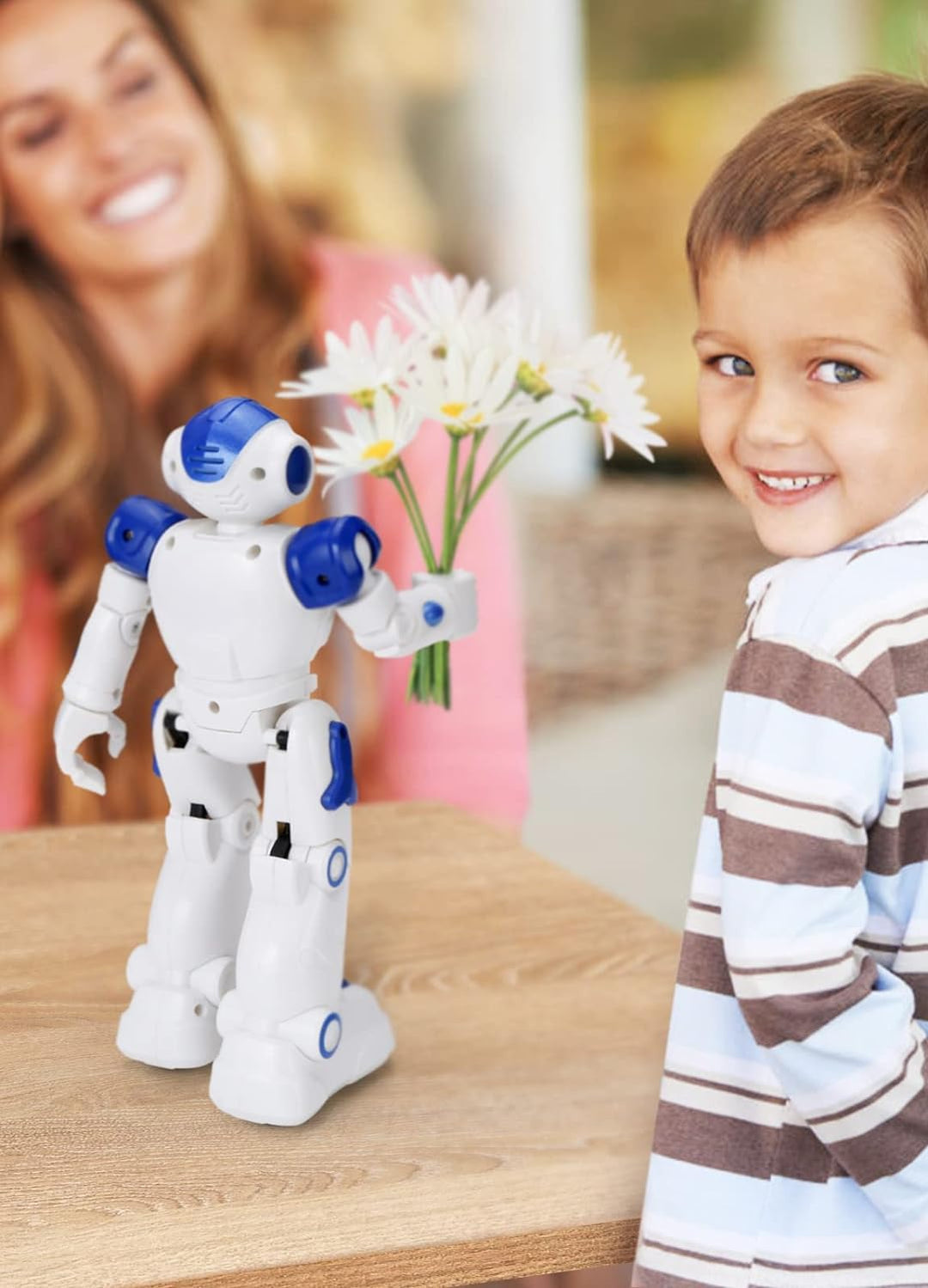 Nowoczesny zdalnie sterowany robot zabawka idealny na prezent