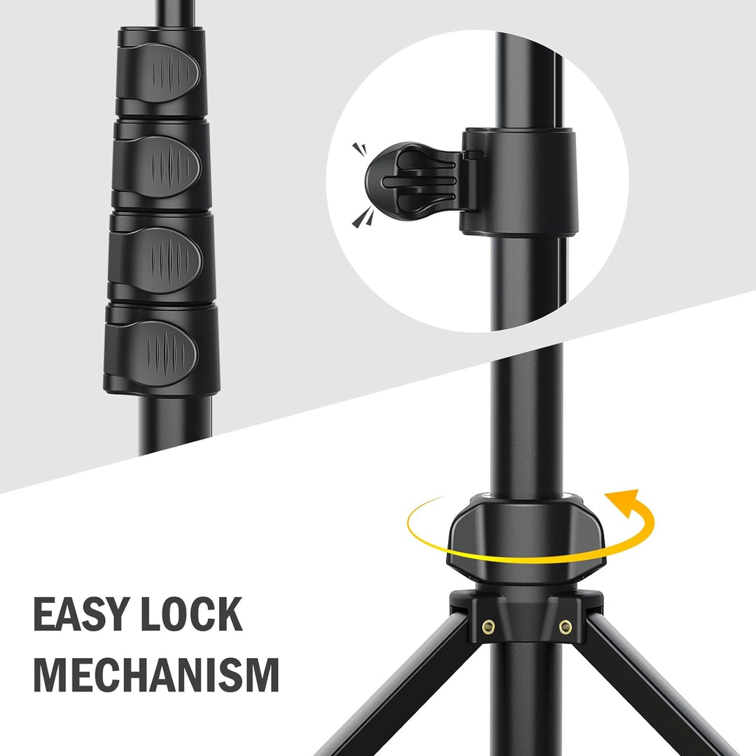 Mechanizm blokujący nogi statywu dla stabilnego ustawienia wysokości