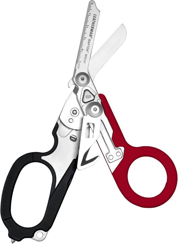 Ergonomiczna rękojeść narzędzia ratowniczego 6 w 1 z wybijakiem do szyb