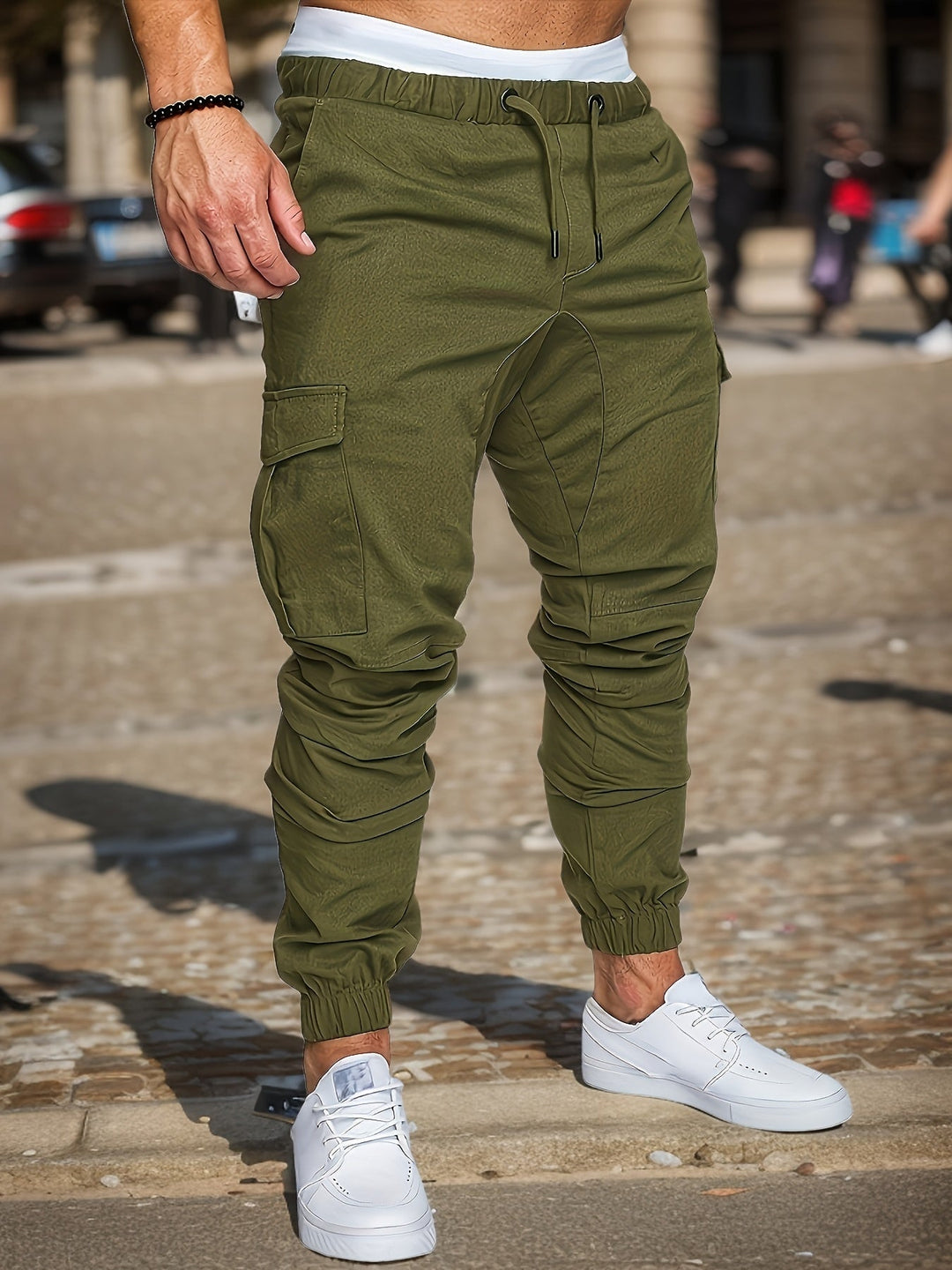 Wygodne męskie spodnie streetwear do codziennych stylizacji
