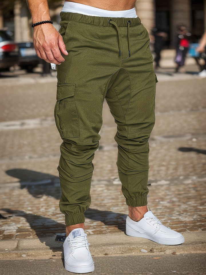 Wygodne męskie spodnie streetwear do codziennych stylizacji
