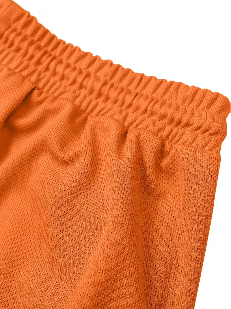 Wygodny męski komplet casualowy polo i szorty
