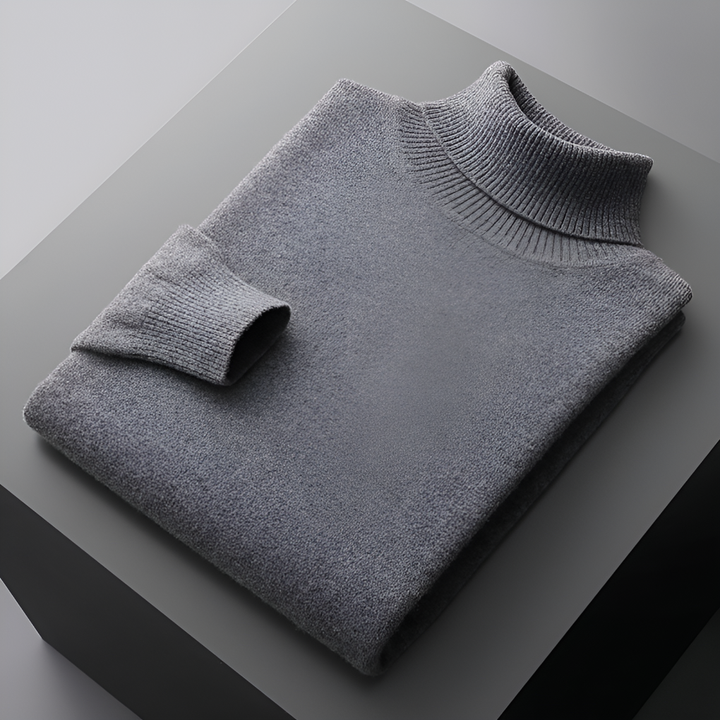 Stylowy sweter męski idealny do biura i na zimę