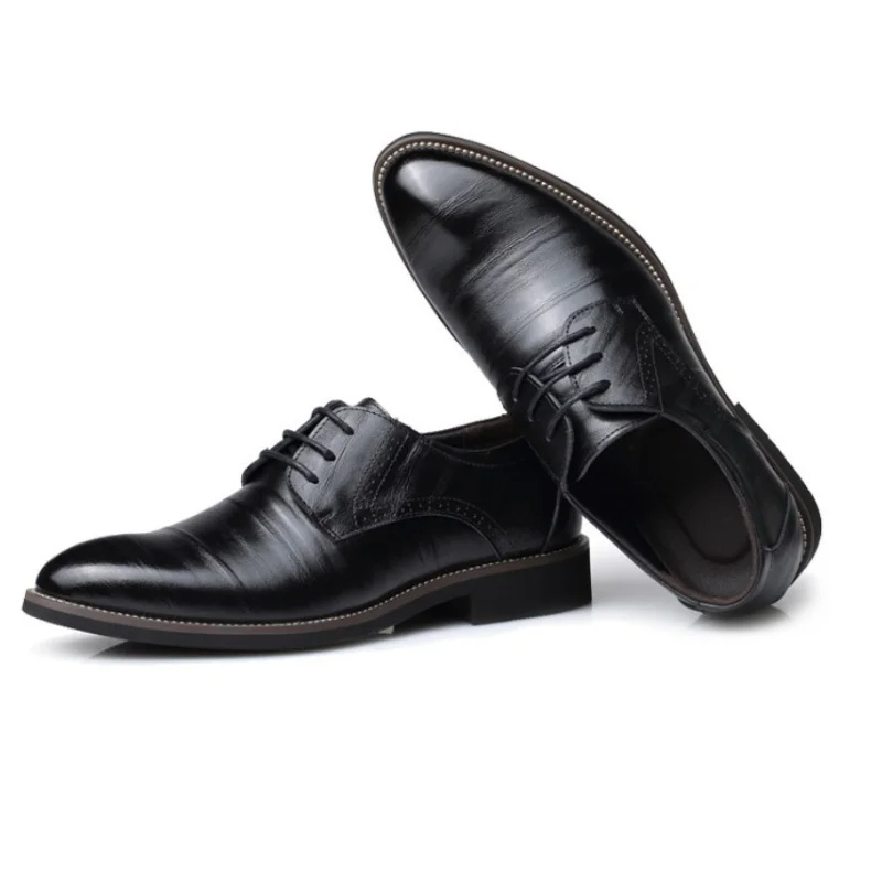 Męskie eleganckie buty oxford czarne