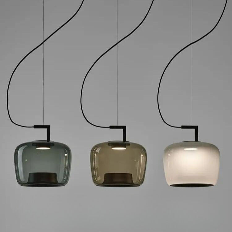 Nowoczesne oświetlenie salonu - wisząca lampa sufitowa