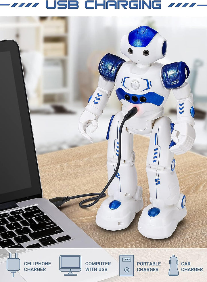 Inteligentny rc robot edukacyjny dla dzieci sterowany pilotem