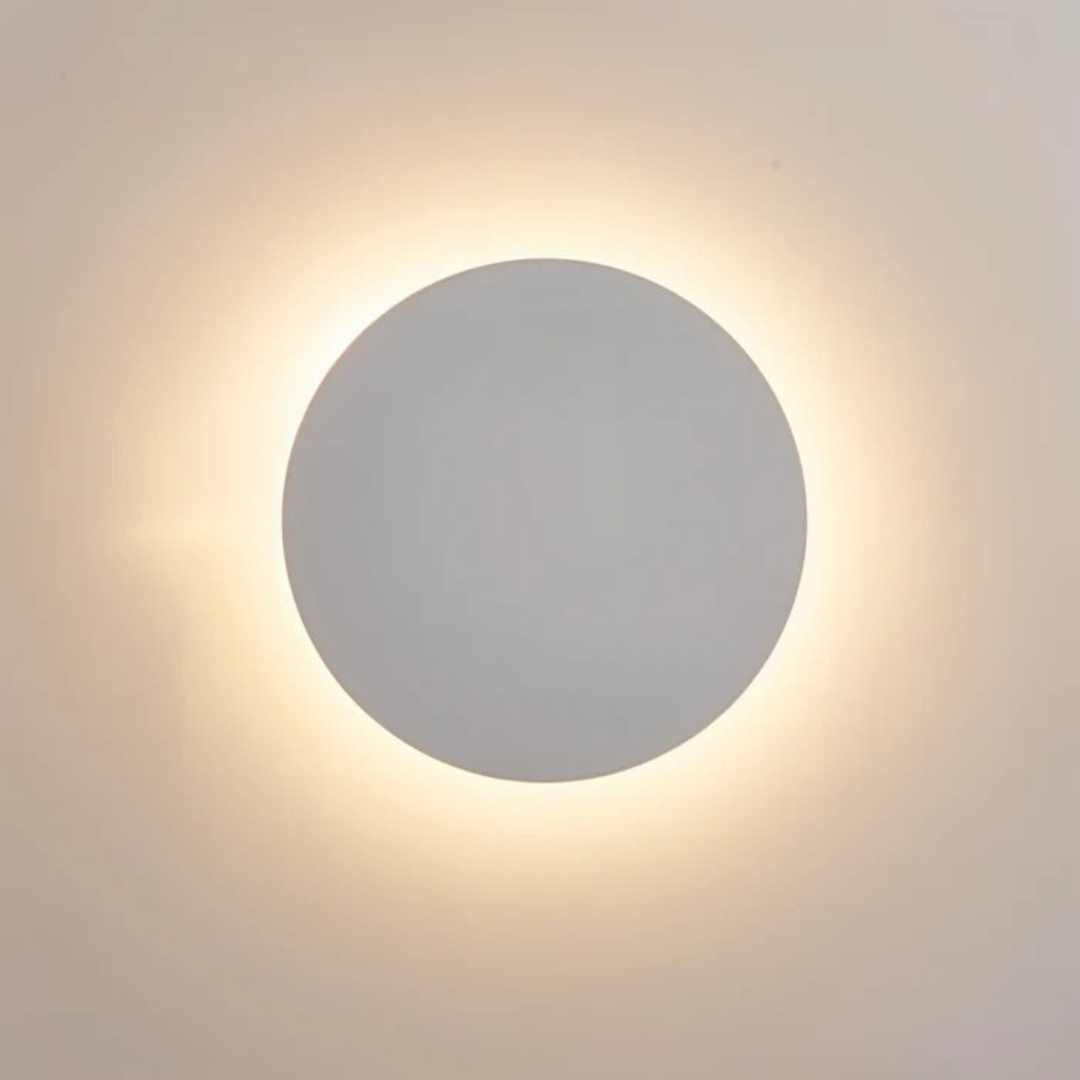 Stylowa lampa do salonu, energooszczędne oświetlenie LED na ścianie