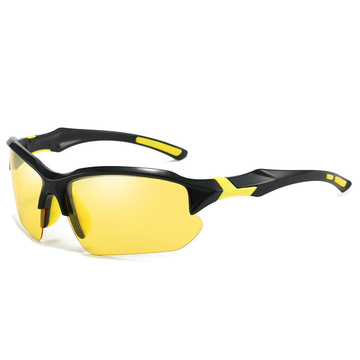 Stylowe sportowe okulary przeciwsłoneczne z polaryzacją dla aktywnych osób