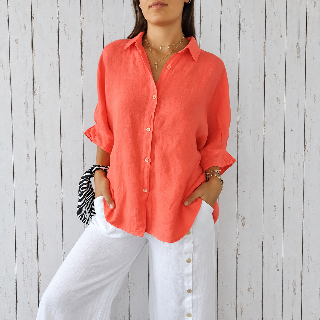 Elegancka bluzka damska w stylu casual, idealna na co dzień