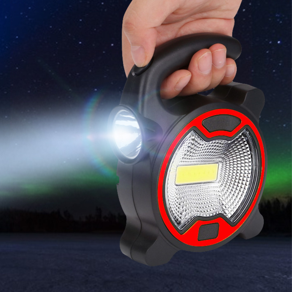 Uniwersalna lampa LED z magnesem do montażu na metalu