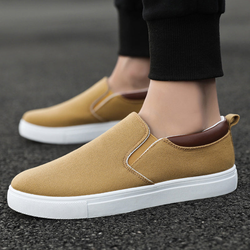 Męskie obuwie codzienne, modne wsuwane sneakersy o niskim profilu