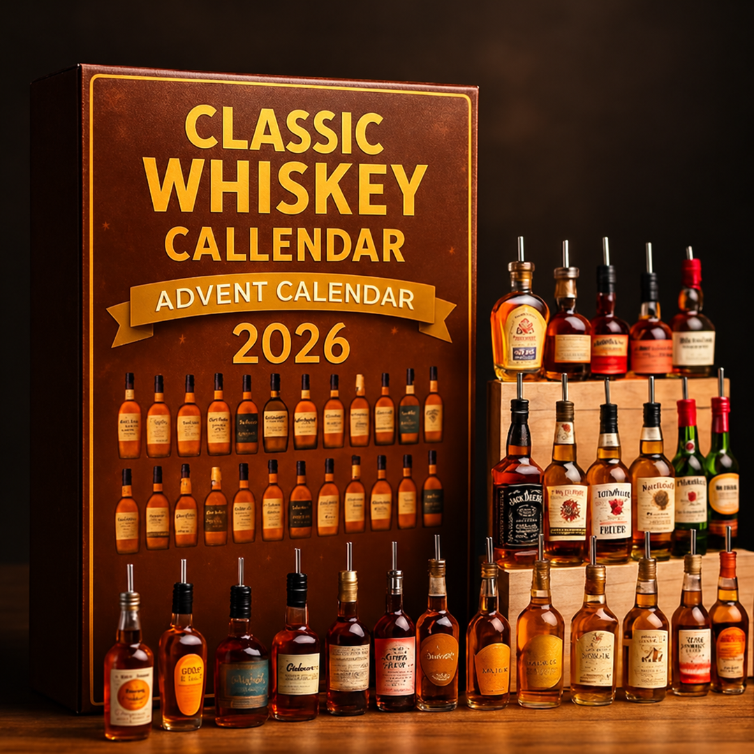 Zestaw kalendarza adwentowego whisky z buteleczkami