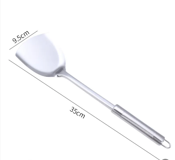 Chochla do zupy ze stali nierdzewnej z ergonomiczną rączką