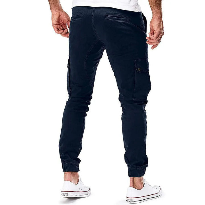 Męskie spodnie bojówki idealne na co dzień, w stylu streetwear