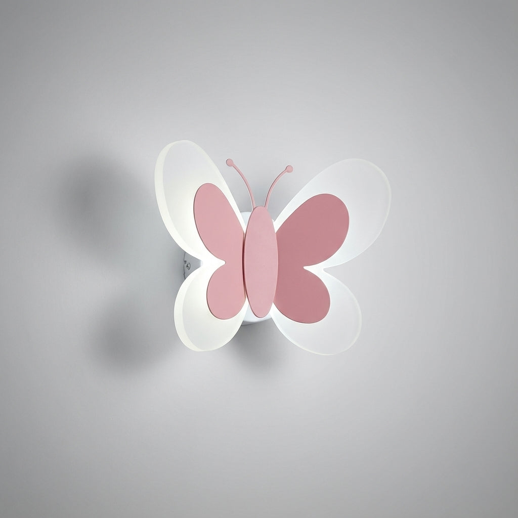 Kompletny zestaw kinkietu LED motyl w eleganckim opakowaniu na prezent