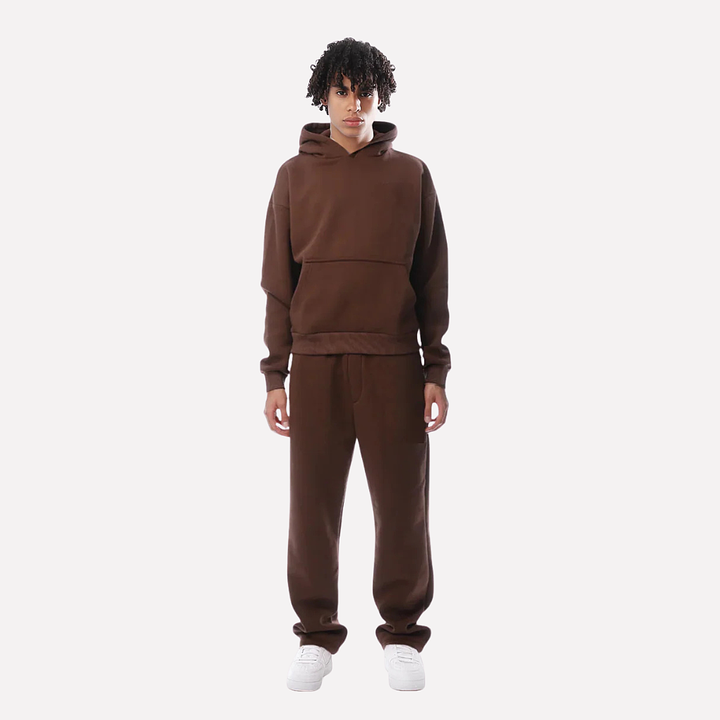Codzienny dres unisex, widok z boku na komplet sportowy
