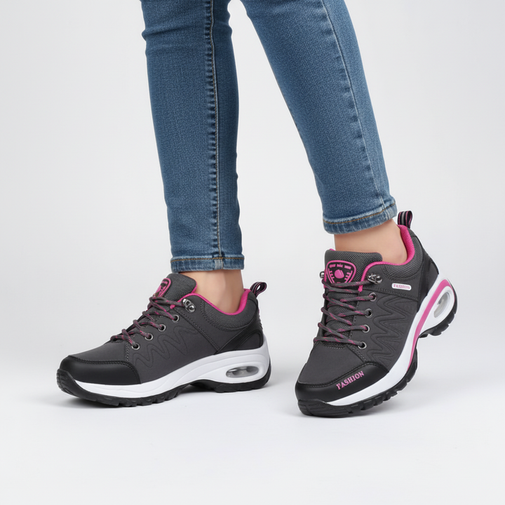 Damskie buty trekkingowe Heather z boku, ortopedyczne i wygodne