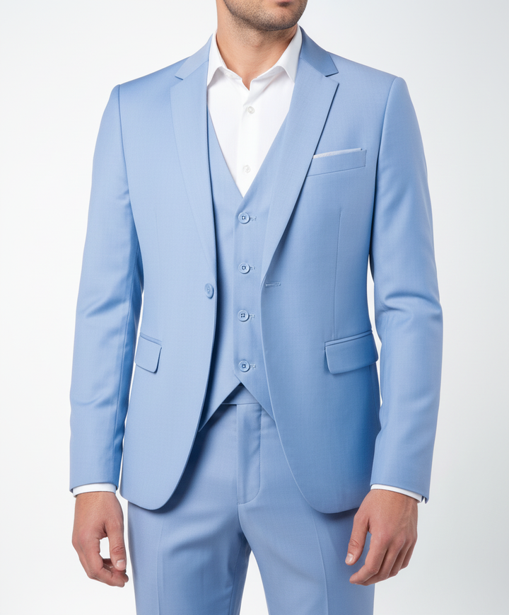 Guziki przy mankiecie eleganckiej męskiej marynarki formalnej
