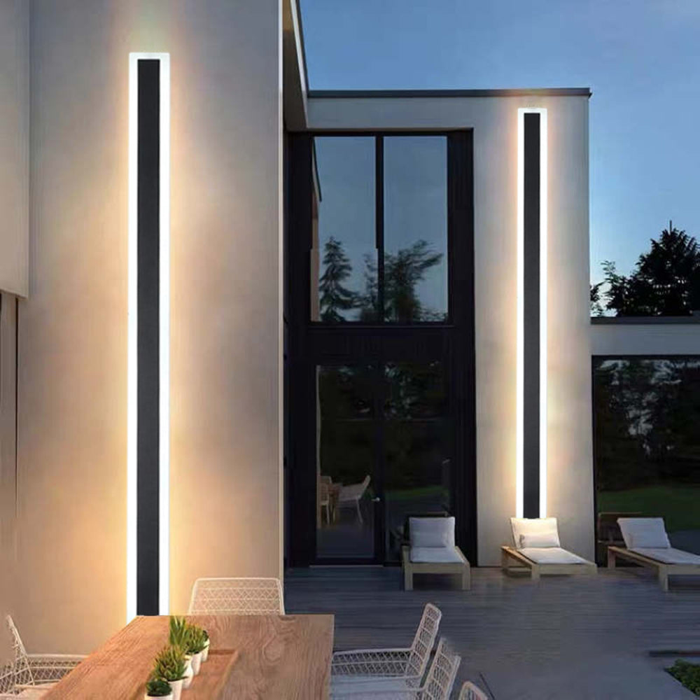 Kinket ogrodowy LED o minimalistycznym i nowoczesnym designie