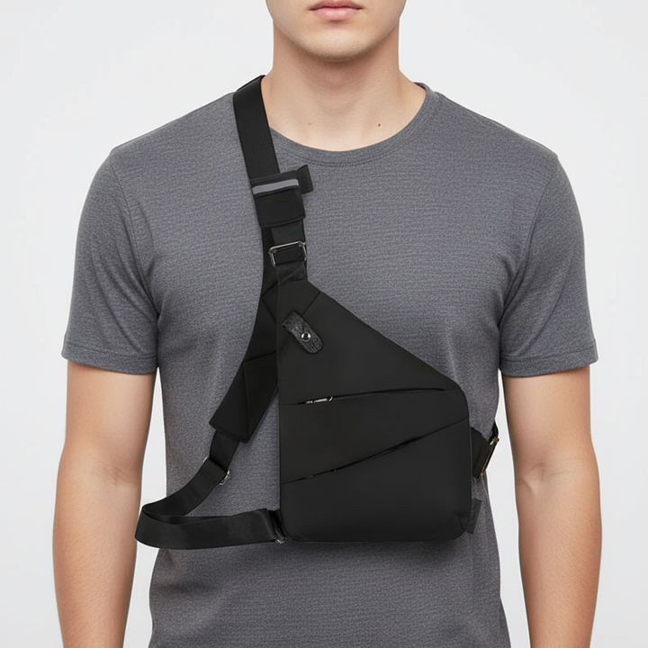 Kompaktowa torba męska SafePack idealna na rower i wycieczki