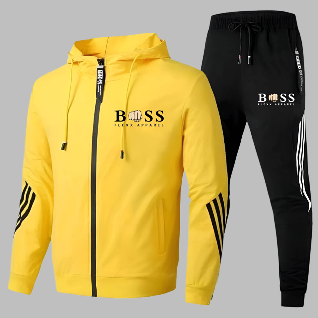 Wygodny dres męski, komplet sportowy idealny na trening i na co dzień