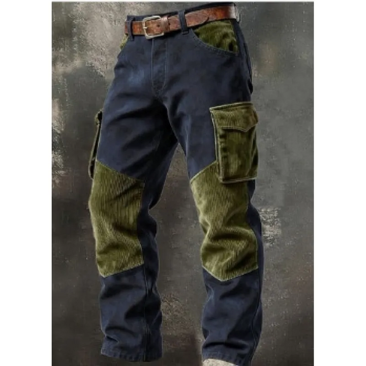 Męskie wytrzymałe spodnie cargo Gerald w stylizacji outdoor