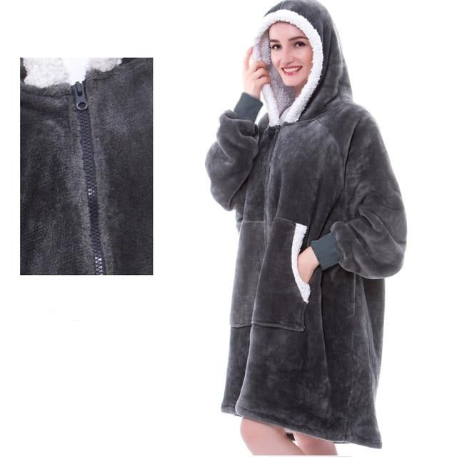 Komfortowa bluza z kapturem do domowego wypoczynku