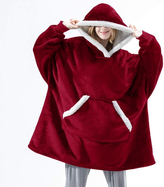 Damska bluza oversize idealna do relaksu w domu