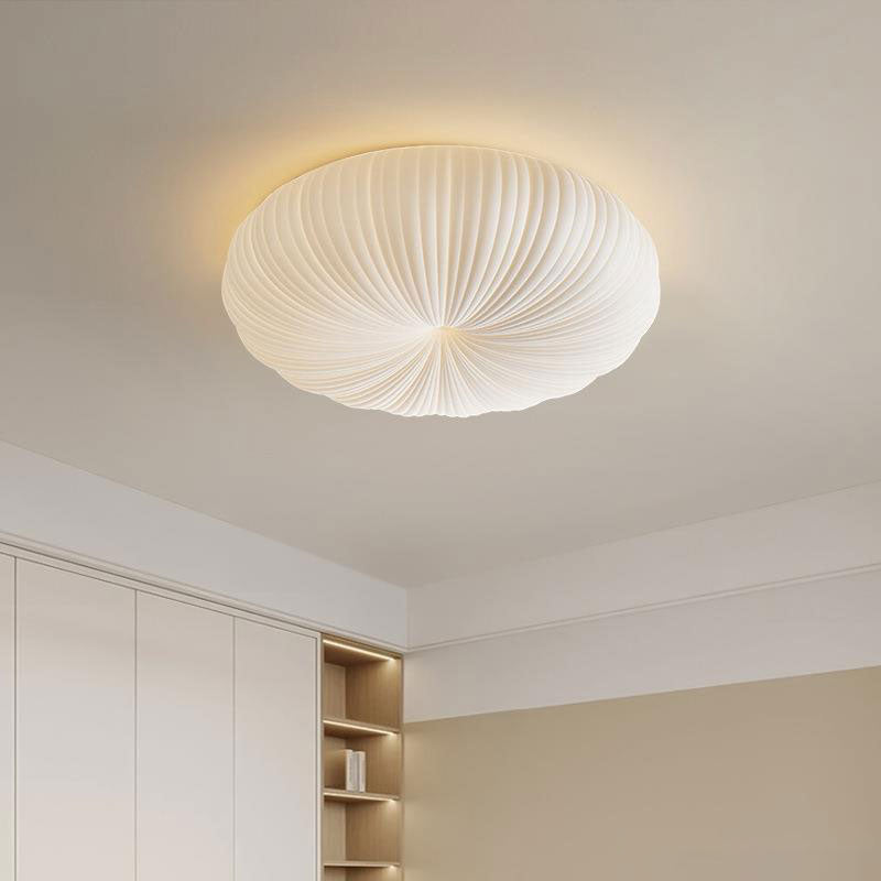 Elegancki Plafon LED w Stylu Nordyckim z Opcją Ściemniania