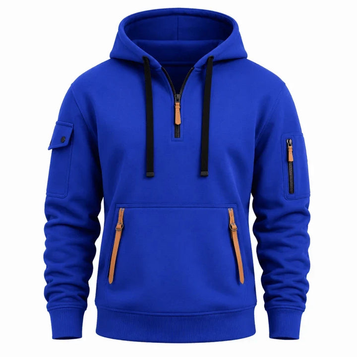 Męska bluza sportowa zestawiona w stylizacji codzienne