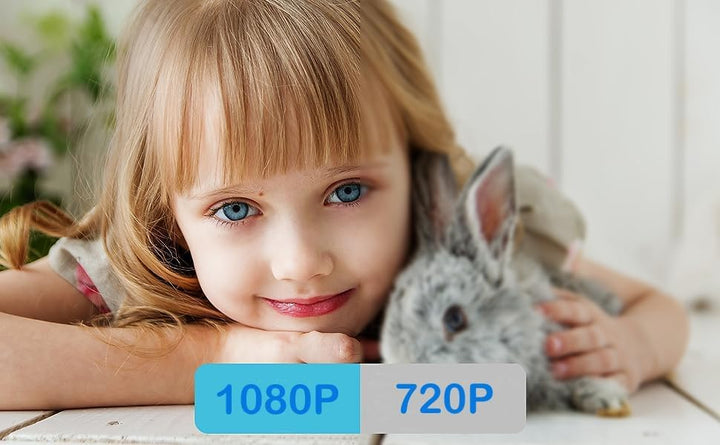 Bezprzewodowa kamera IP Full HD do monitoringu domu z funkcją wykrywania ruchu