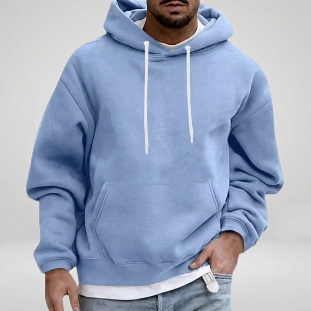Męska luźna bluza z kapturem Marcel w miejskim stylu streetwear
