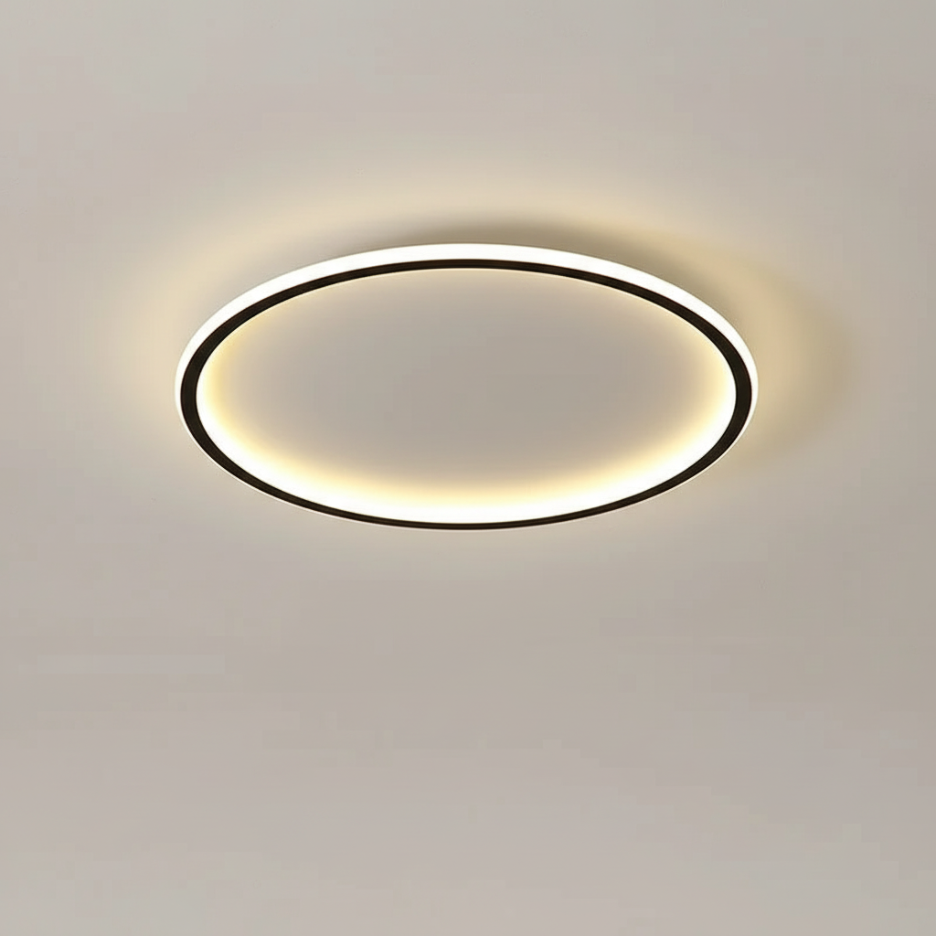 Jasna lampa do salonu eksponująca nowoczesny design wnętrza