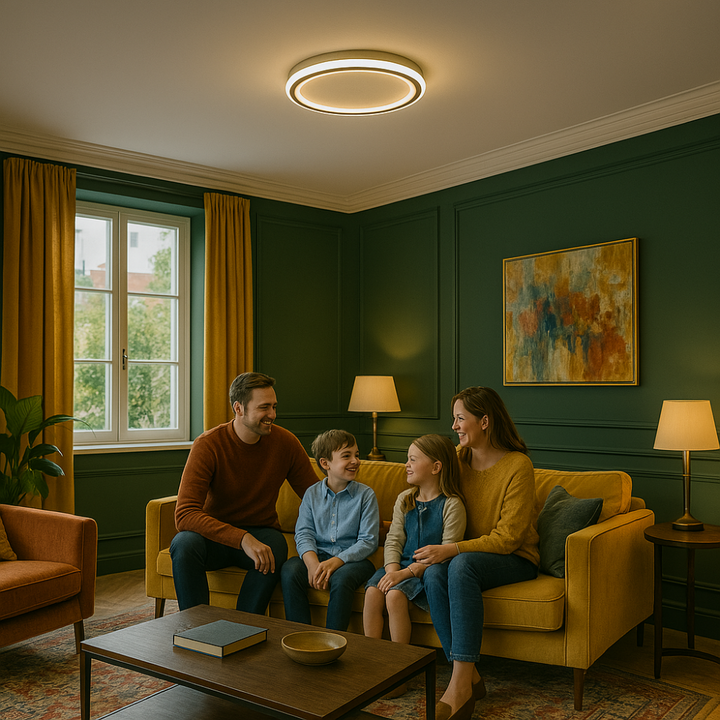 Stylowe oświetlenie sufitowe LED o minimalistycznym designie
