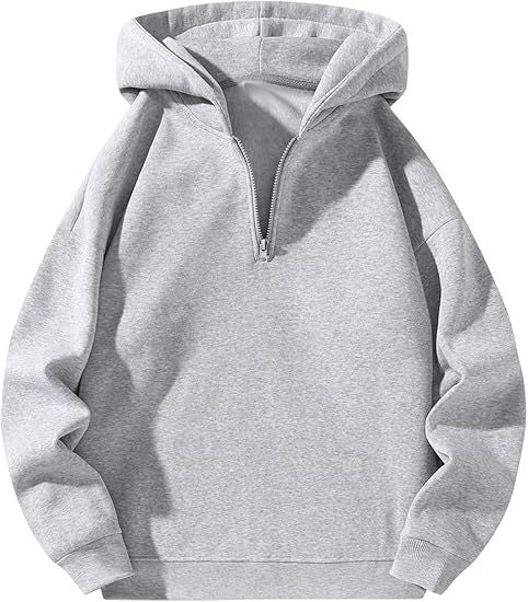 Modna męska bluza z kapturem w minimalistycznym stylu