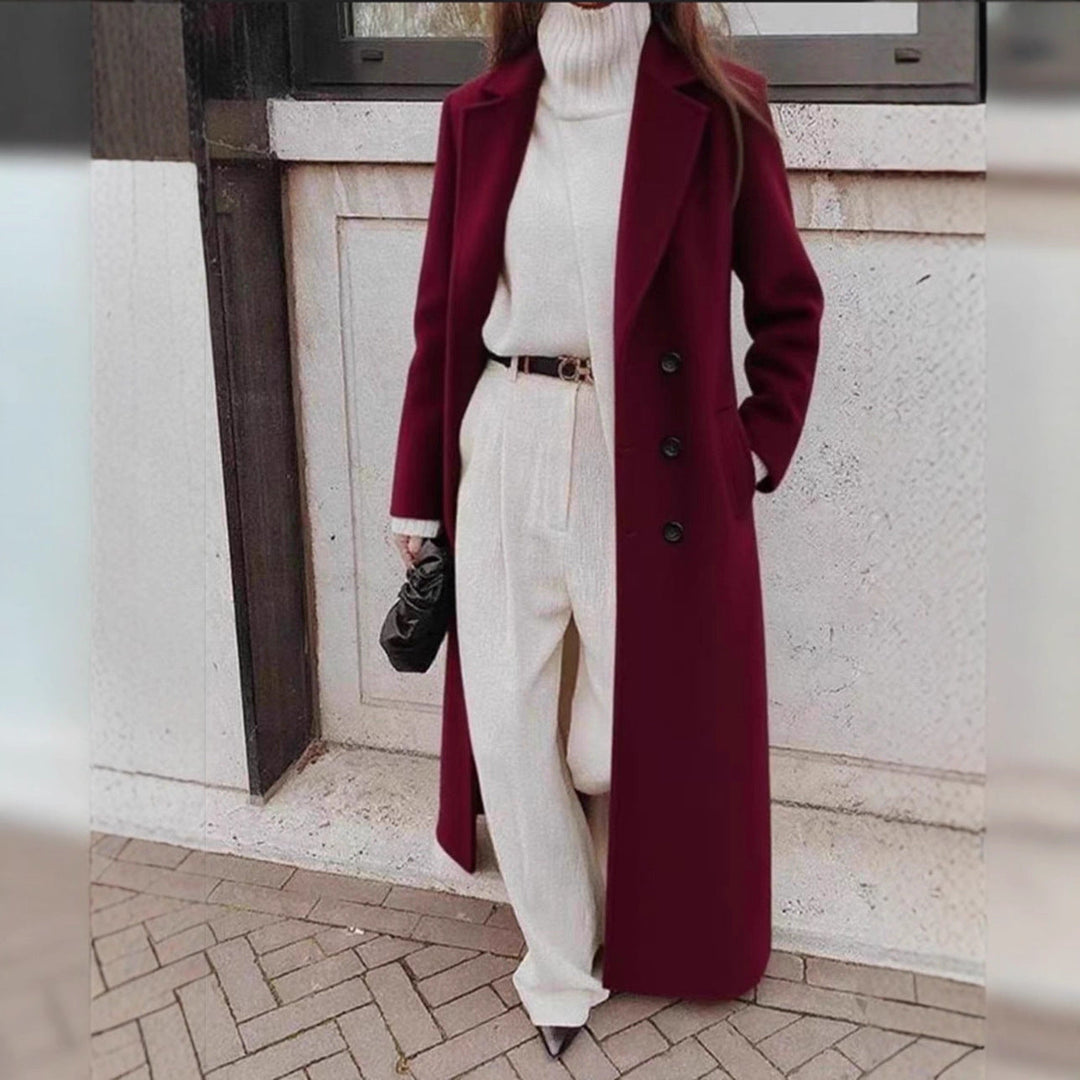 Stylowy płaszcz cape damski, wysokiej jakości odzież wierzchnia